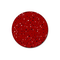 Dots Pattern Magnet 3  (round) by ValentinaDesign