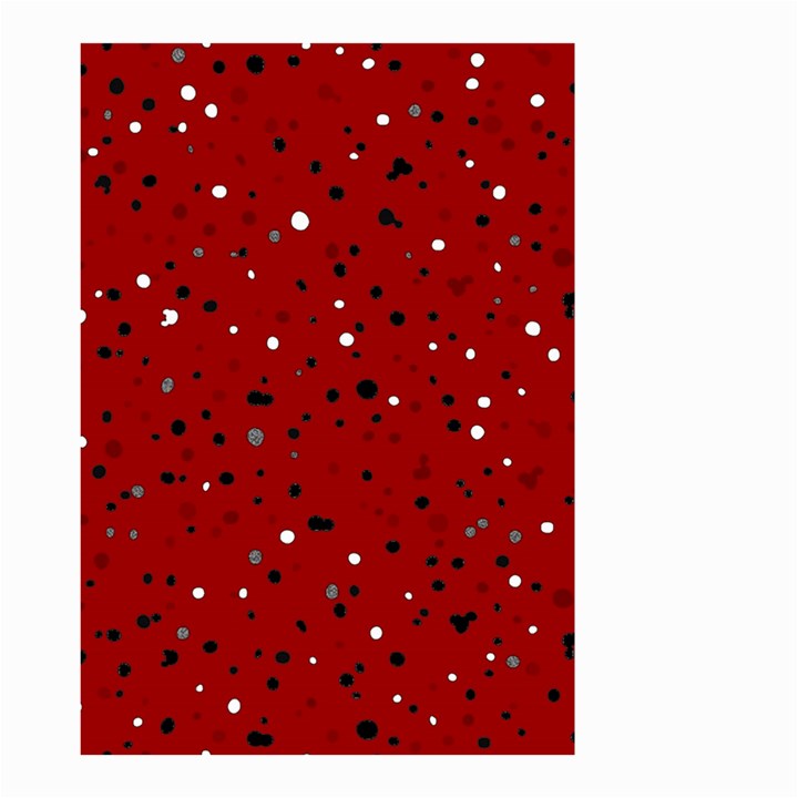 Dots pattern Small Garden Flag (Two Sides)