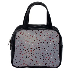 Dots Pattern Classic Handbags (one Side) by ValentinaDesign