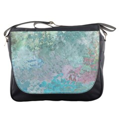 Pastel Garden Messenger Bags by digitaldivadesigns