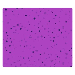 Dots Pattern Double Sided Flano Blanket (small) 