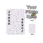 Dots pattern Playing Cards 54 (Mini)  Front - Joker1