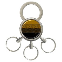 Abstract Art  3-ring Key Chains