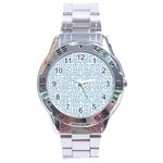 Abstract art  Stainless Steel Analogue Watch Front