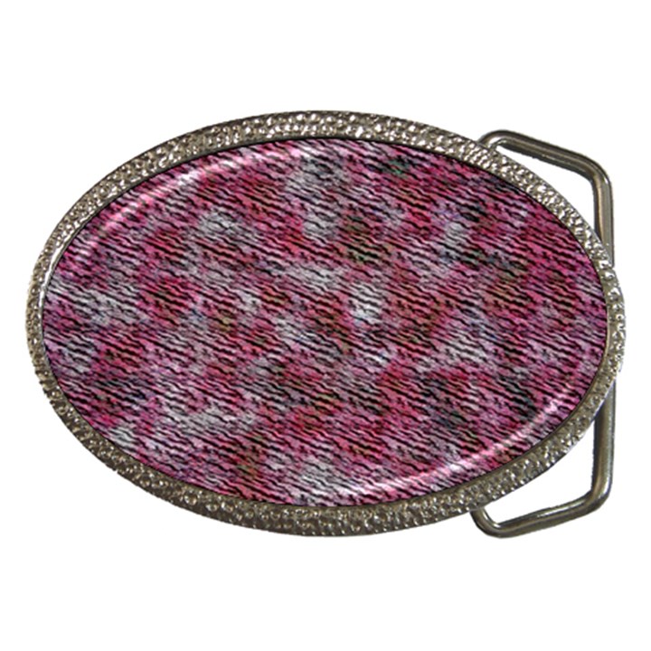 Pink texture                 Belt Buckle