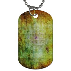 Grunge Texture               Dog Tag (one Side) by LalyLauraFLM