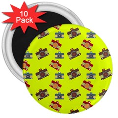 Camera pattern                3  Magnet (10 pack)