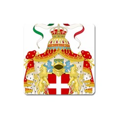Coat Of Arms Of The Kingdom Of Italy Square Magnet by abbeyz71