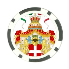 Coat Of Arms Of The Kingdom Of Italy Poker Chip Card Guard by abbeyz71