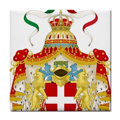 Coat Of Arms Of The Kingdom Of Italy Tile Coasters