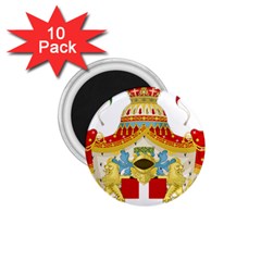 Coat Of Arms Of The Kingdom Of Italy 1 75  Magnets (10 Pack)  by abbeyz71