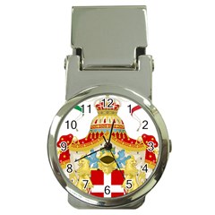 Coat Of Arms Of The Kingdom Of Italy Money Clip Watches by abbeyz71