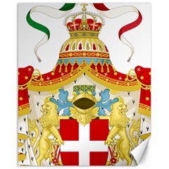 Coat Of Arms Of The Kingdom Of Italy Canvas 16  X 20   by abbeyz71