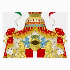 Coat Of Arms Of The Kingdom Of Italy Large Glasses Cloth by abbeyz71