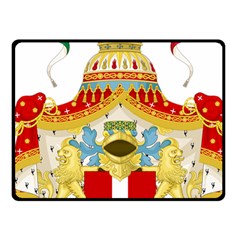 Coat Of Arms Of The Kingdom Of Italy Fleece Blanket (small) by abbeyz71
