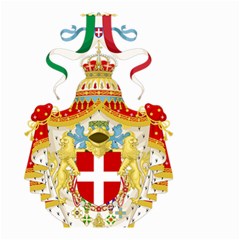 Coat Of Arms Of The Kingdom Of Italy Small Garden Flag (two Sides) by abbeyz71