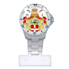 Coat Of Arms Of The Kingdom Of Italy Plastic Nurses Watch by abbeyz71