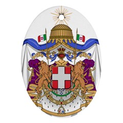 Greater Coat Of Arms Of Italy, 1870-1890  Ornament (oval)