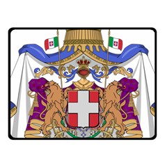 Greater Coat Of Arms Of Italy, 1870-1890  Fleece Blanket (small) by abbeyz71