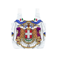 Greater Coat Of Arms Of Italy, 1870-1890  Full Print Recycle Bags (s)  by abbeyz71