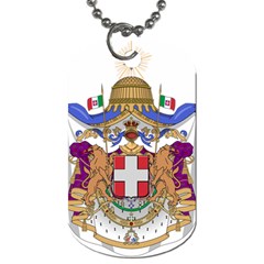 Greater Coat Of Arms Of Italy, 1870-1890 Dog Tag (two Sides) by abbeyz71