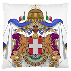 Greater Coat Of Arms Of Italy, 1870-1890 Large Cushion Case (two Sides) by abbeyz71