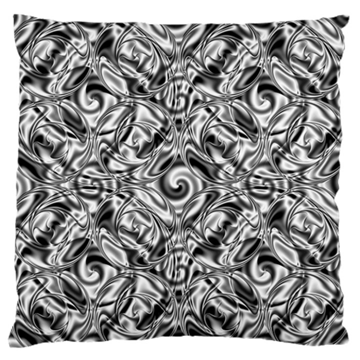 Gray Scale Pattern Tile Design Standard Flano Cushion Case (Two Sides)