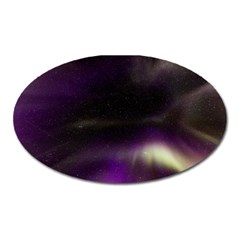 The Northern Lights Nature Oval Magnet