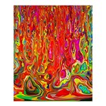 Background Texture Colorful Shower Curtain 60  x 72  (Medium)  60 x72  Curtain