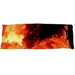 Fire Log Heat Texture Body Pillow Case (dakimakura) by Nexatart