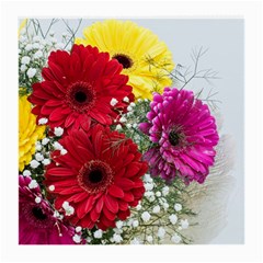 Flowers Gerbera Floral Spring Medium Glasses Cloth by Nexatart