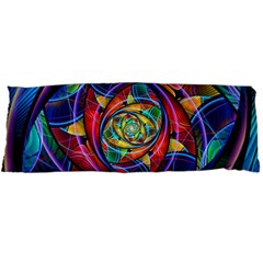 Eye Of The Rainbow Body Pillow Case Dakimakura (two Sides) by WolfepawFractals