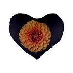 Art Beautiful Bloom Blossom Bright Standard 16  Premium Heart Shape Cushions Front