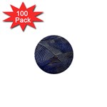 Textures Sea Blue Water Ocean 1  Mini Buttons (100 pack)  Front