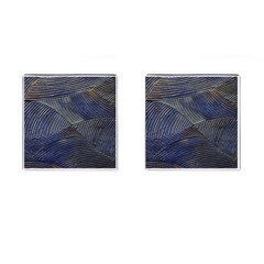 Textures Sea Blue Water Ocean Cufflinks (square) by Nexatart