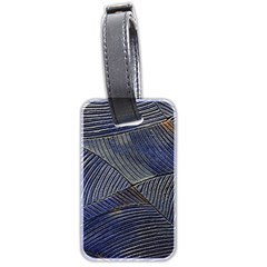 Textures Sea Blue Water Ocean Luggage Tags (two Sides)