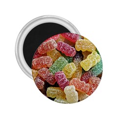 Jelly Beans Candy Sour Sweet 2 25  Magnets by Nexatart