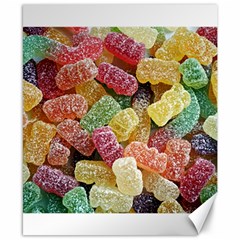 Jelly Beans Candy Sour Sweet Canvas 8  X 10  by Nexatart