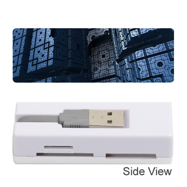 Graphic Design Background Memory Card Reader (Stick) 