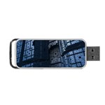 Graphic Design Background Portable USB Flash (One Side) Front