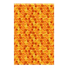 Honeycomb Pattern Honey Background Shower Curtain 48  X 72  (small)  by Nexatart