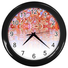 Effect Isolated Graphic Wall Clocks (black) by Nexatart