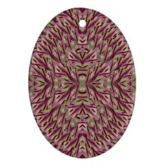 Mandala Art Paintings Collage Oval Ornament (two Sides) by pepitasart