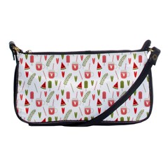 Watermelon Fruit Paterns Shoulder Clutch Bags by TastefulDesigns