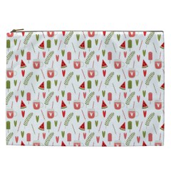 Watermelon Fruit Paterns Cosmetic Bag (xxl)  by TastefulDesigns