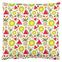 Summer Fruits Pattern Standard Flano Cushion Case (two Sides) by TastefulDesigns