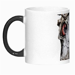 Funny Creepy Alien Headbones Small Morph Mugs by dflcprints