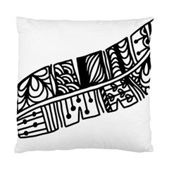 Feather Zentangle Standard Cushion Case (one Side) by CraftyLittleNodes