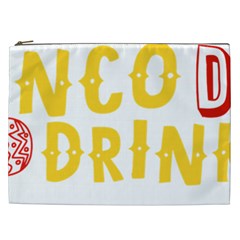 Cinco De Drinko Cosmetic Bag (XXL) 