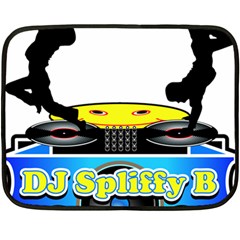 Dj Logo Transparent Double Sided Fleece Blanket (mini)  by Acid909